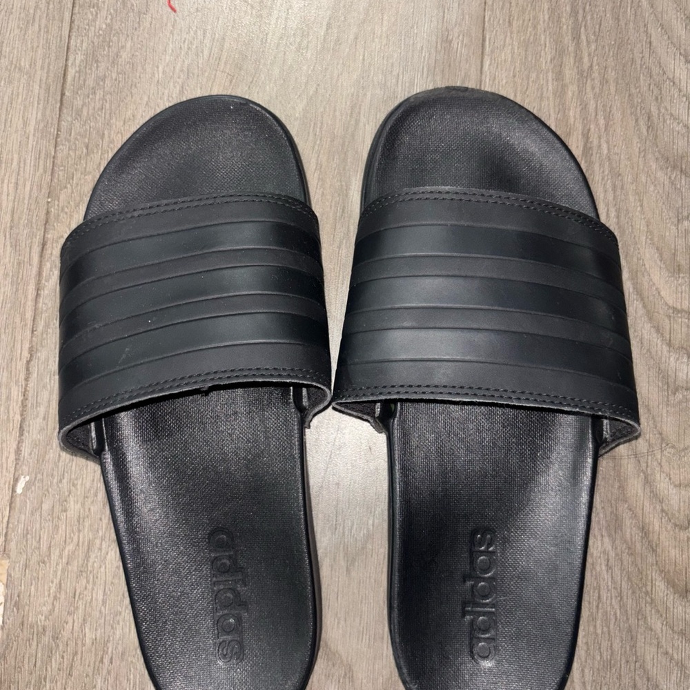 adidas Black Slide Sandals